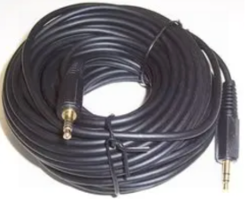 Babz DC 3.5MM Male to Male Cable - Black - 5M