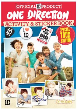 ONE DIRECTION ACTIVITY & STICKER BOOK