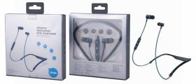 One Plus Sports Neckband Bluetooth Earphones - Blue