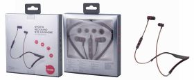 One Plus Sports Neckband Bluetooth Earphones - Red