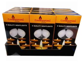 Carlingford Quality Night Light candles - Pack of 10