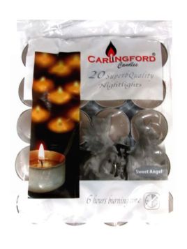 Carlingford Nightlight Candles - Sweet Angel - Pack of 20