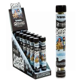 G-ROLLZ KING SIZE 2 BLUNT CONES - BLUEBERRY KOOKIES - PACK OF 12