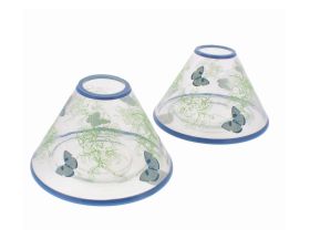 LARGE CANDLE SHADE GLASS