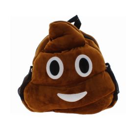 LARGE BACK PACK POO EMOJI
