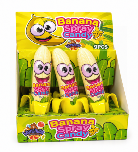 Munchella Banana Spray Candy 50ml 9 pack