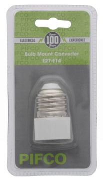 PIFCO BULB MOUNT CONVERTER (SCREW) - E27 E14 