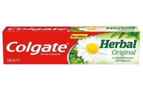 Colgate Herbal Fluoride Toothpaste for Healthy Teeth & Strong Gums - Original - 100ml