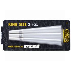 Premium Pre-Rolled Cigarette Paper Cones - King Size - Pack Of 3