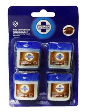 Curalene Petroleum Jelly - Cocoa Butter - 10ml - Pack of 4 - Exp: 06/24