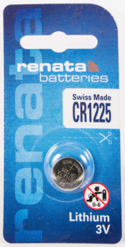 Renata Lithium CR1225 Battery 3V - Pack of 1