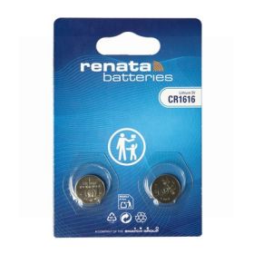 Renata CR1616 Lithium 3V Batteries 2 pack