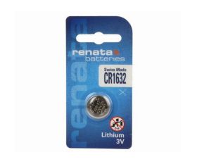 Renata Lithium CR1632 Battery 3V - Pack of 1