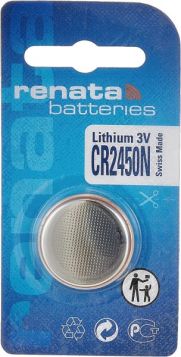 Renata Lithium CR2450N Battery 3V - Pack of 1