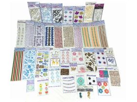CRAFT STICKERS ASSORTED 40PCS