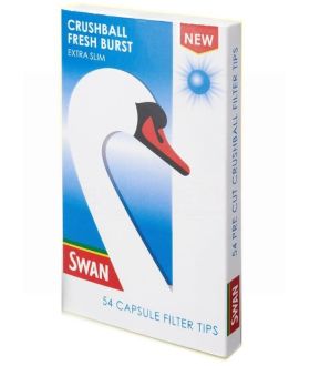Swan Crushball Fresh Burst Extra Slim Filter Tips - Box of 20 Packs