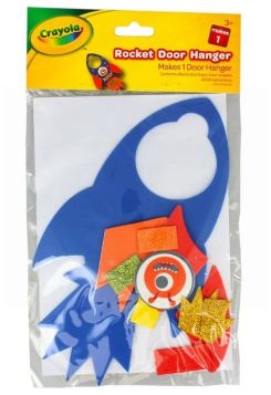Crayola Rocket Door Hanger - Colours May Vary