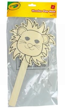Crayola Wooden Play Mask - Lion