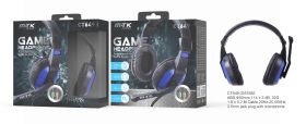 MTK High Performance Gaming Headphone With Microphone - Grey