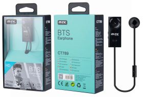 MTK HD BTS Earphone - Black