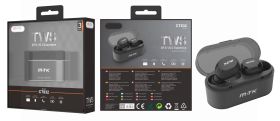 MTK TWS BTS Bluetooth V5.0 Earphones - Silver