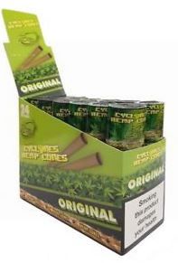 Cyclones Hemp Cones - Original - 2 Per Tube - Pack of 24
