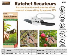 My Garden Ratchet Secateurs