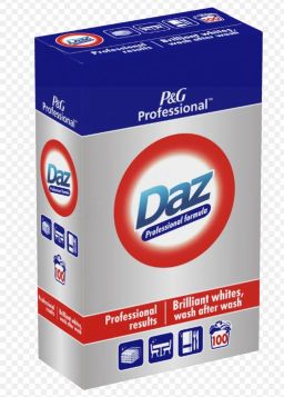P&G Daz Professional Biological Laundry Detergent - Brilliant Whiteness - 6.5kg - 100 Washes
