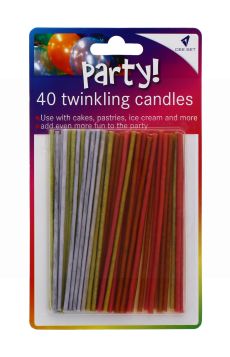 40 TWINKLING CANDLES LOOSE
