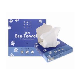 Dot Dot Pet Drying Mini Eco Towels Pet Cleaning & Drying 10 Pack