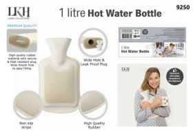 LKH Rubber Hot Water Bottle - 1L