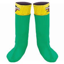 Disney Power Ranger Boot Cover Green Ranger