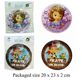 Disney Baby Princess/Pirate On Board Car Sign - 2 Designs - Designs May Vary