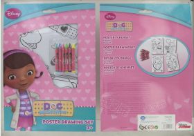 Disney Junior - Doc Mc Stuffins Art Set - 3 Assorted Designs