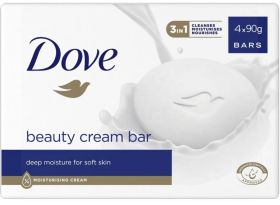 Dove Beauty Cream Bar Of Soap - Original - 4 x 100g