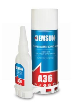 Demsun A36 Super Mitre Bond Kit - 100ml + 25g