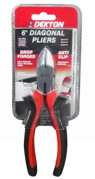 Dekton Ultra Strong Shock Proof Side Cutting Pliers - 6"