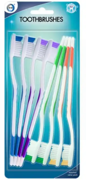 DID Toothbrushes - Assorted - Pack of 8