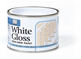 WHITE GLOSS NON-DRIP PAINT - 180ML