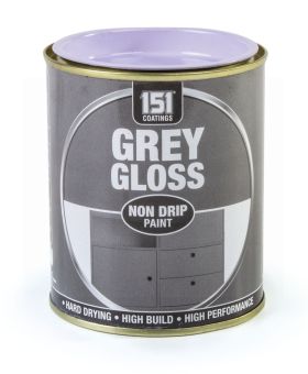 GREY GLOSS NON-DRIP PAINT - 300ML 