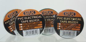 STUK PVC ELECTRICAL TAPE WHITE 20M