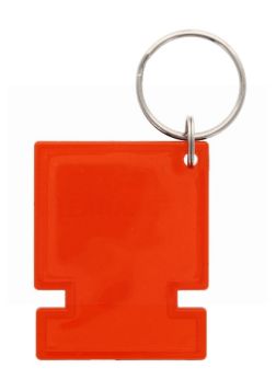 COMPUTER SHAPED KEYCHAIN RED