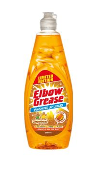ELBOW GREASE WASHING UP LIQUID - GINGERBREAD - LIMITED EDITION - 600ML 