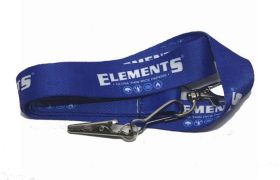 Elements Lanyard with Clip - Blue - 45cm
