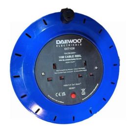 Daewoo 2 Way Cassette Reel Extension Lead - 10 Meters