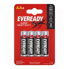 Eveready AA Super Heavy Duty Batteries 4 pack