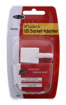 BELKIN BT SOCKET TO US RJ11 SOCKET ADAPTER