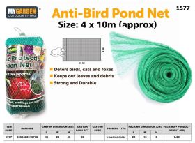 My Garden Anti-Bird Pond Net 4 x 10m