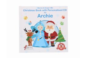CHRISTMAS BOOK W/ PERSONALISED CD ARCHIE