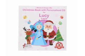 CHRISTMAS BOOK W/ PERSONALISED CD LUCY 